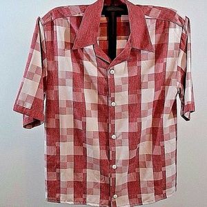 Smokey Joe’s Button Front Mens Short Sleeve Shirt